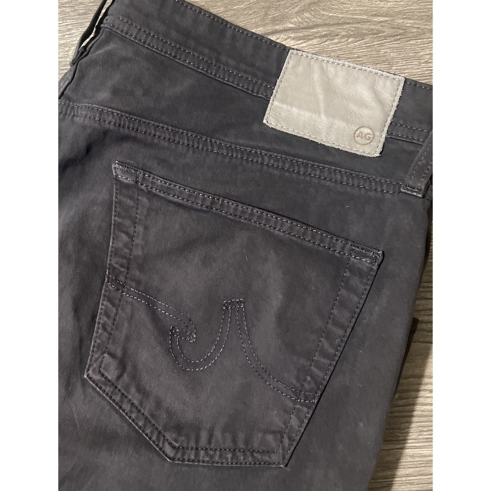 AG Adriano Goldschmied The Graduate Tailored Leg Gray Pants Size 36x32 (36x33)